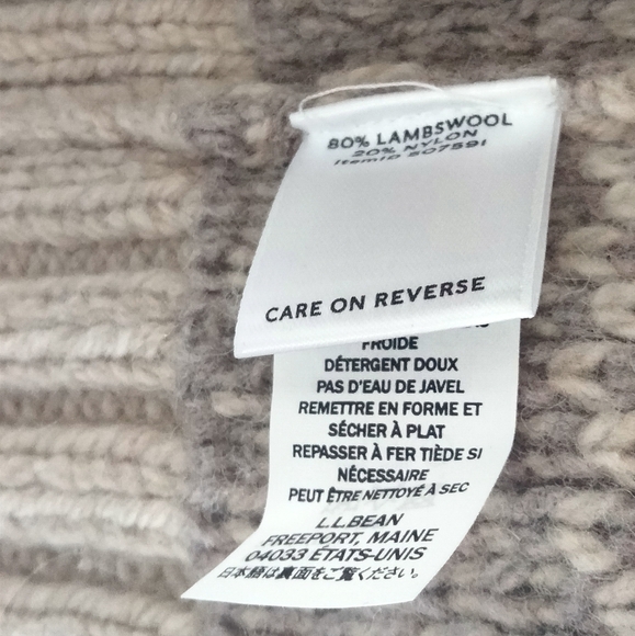 Lambswool L.L. Bean Signature XXS sweater - Picture 3 of 6